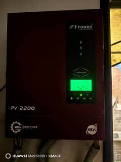 1.6 kw fronus inverter with accessories