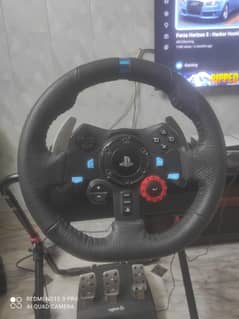 Logitech g29 steering wheel with pedals
