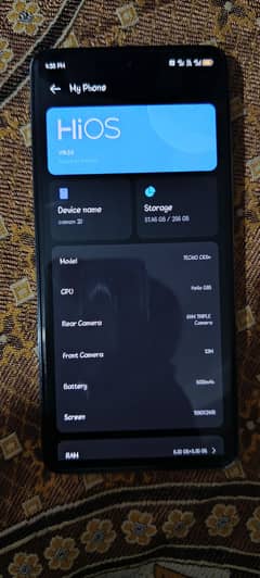 Tecno cammon 20  8+256