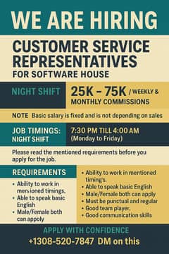 Customer service Representatives