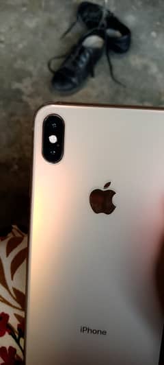 Iphone xsmax physical sim official pta approved with box 64gb