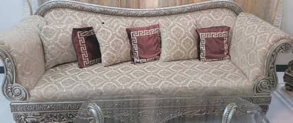 Sofa set with 3 Centre Tables/ Sofa Set / 6 Seater sofa / 3+2+1 seater