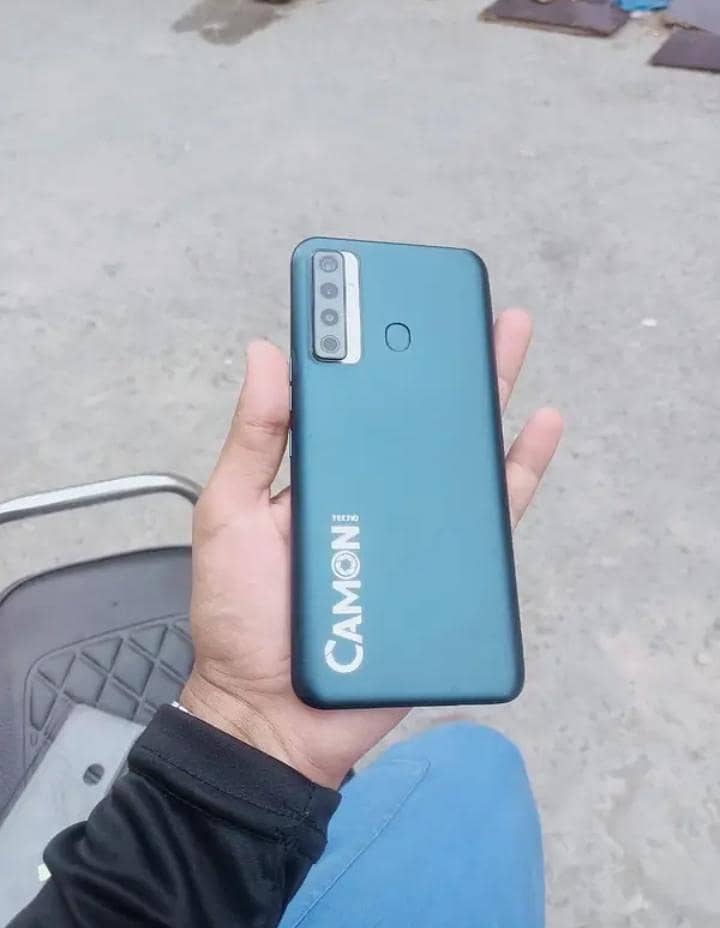 Tecno camon 17 with box only 0