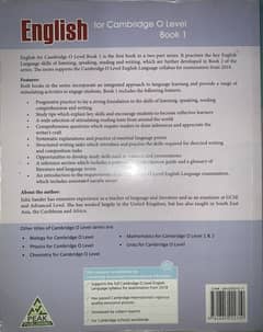 English for Cambridge O Level Book 1