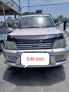 Prado model 2002 registered 2016