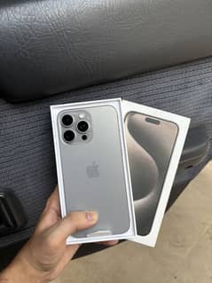 iPhone 15 Pro Max 256GB (99% Health)- Factory Unlocked (Almost New)