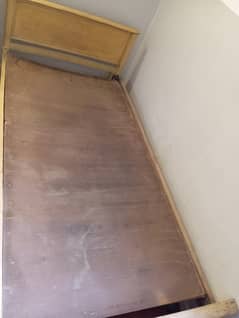 Wooden 1 pair of single bed