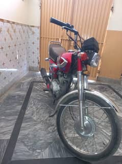 honda 125 first owner all punjab number