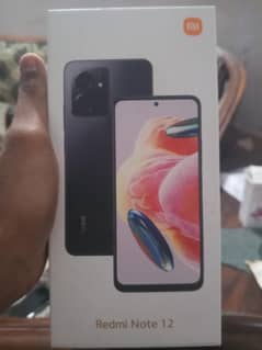 Redmi note 12 8gb ram 128gb memory mid green color 10 by 10 condition