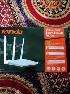Tenda 3 antenna router F3 N300 router.