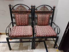 urgent sale 5 seater metal sofa set