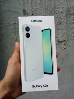 Samsung A06 4/64 With Box and 11 months warranty Avalible