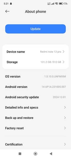 Redmi note 13 pro 512 GB