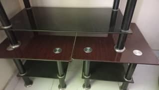 Three sets of Sheesha tables