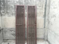 Metal doors