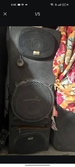 car speakers & bufar 2.4 Chanel