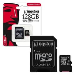 Original Kingston Memory Card 128GB