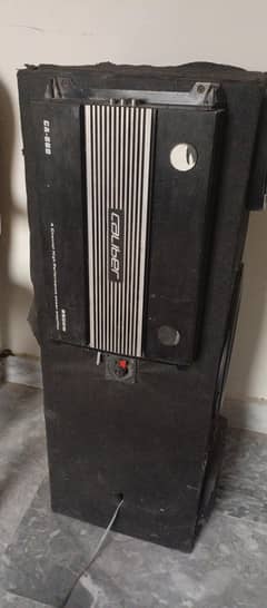 woofer 12'' & Amplifier Caliber