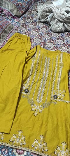 ladies stitched dress