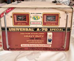 Universal A-70 Voltage Stabilizer 7000 Watt heavy duty