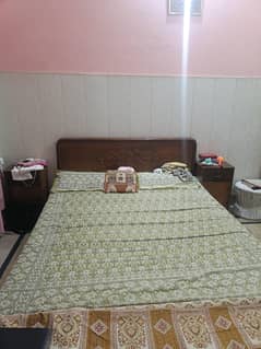 Wooden bed totally