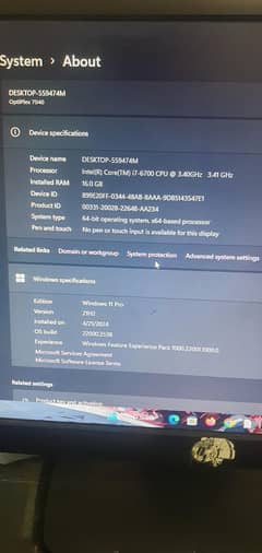 Dell Optiplex 7040 Core I7