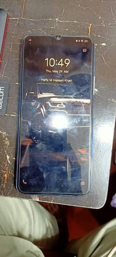 vivo y20 with box and charger