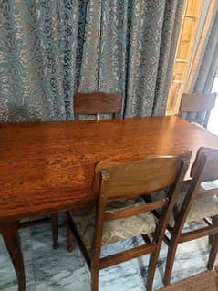 Dinning table and chairs