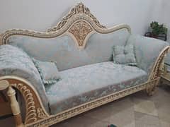 sofa set with 3 tables