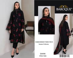 BAROQUE LAWN  WITH  DIGITAL Diamond DUPATTA