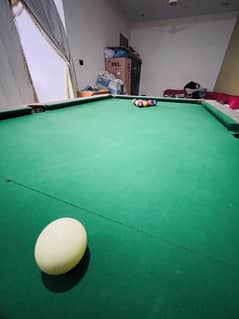 pool snooker table size 4by8 fit