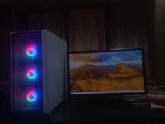 Gaming PC for Sale - Ryzen 5 2600, Radeon RX 580,with 27-Inch ASUS LCD