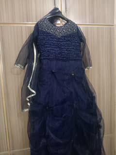 Navy blue frock