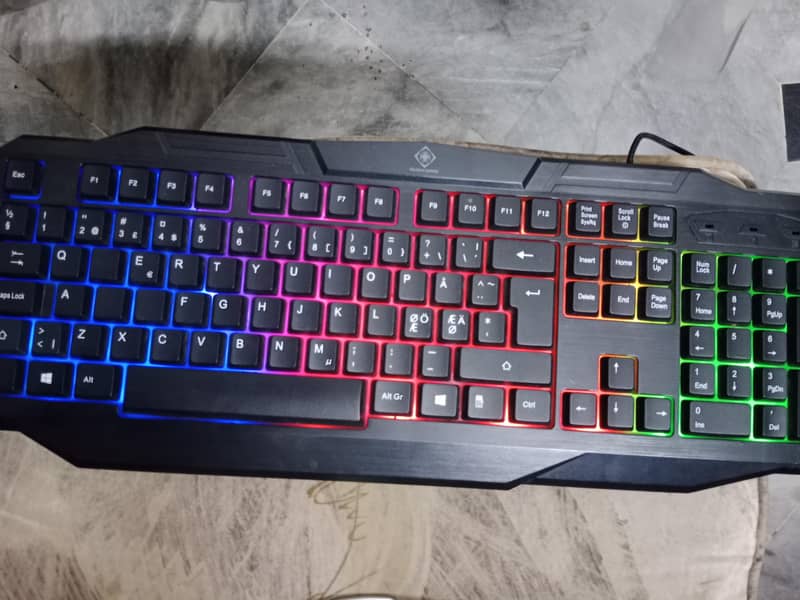 RGB Gaming Keyboard,Mouse in new condition 5