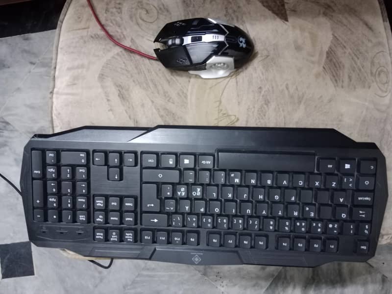 RGB Gaming Keyboard,Mouse in new condition 7
