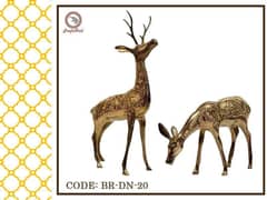 Brass handicrafts items and animals