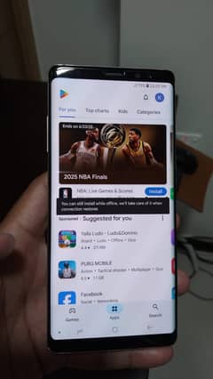 Samsung Mobile Note 8 with complete box NON PTA