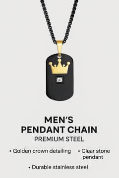 Men's chain | Men's pendant chain | Men's fashion| Jewelry