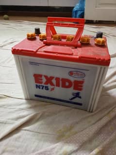 used battery 12 v 10/9 condition