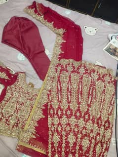 Designer Bridal Lehnga stiched