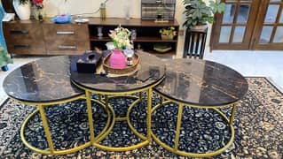 Table for TV Lounge - 3 pieces set
