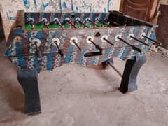 my foosball is pure wood made high weigh