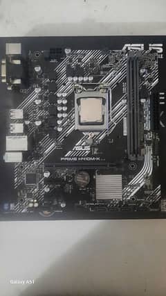 i3 10100, h410mk asus prime with box