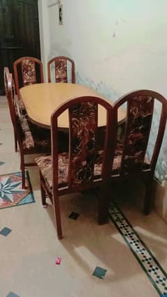 Dinning table and chair