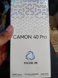 camon 40 pro just box open today