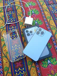apple iPhone 13 pro official pta approved 10 by 10 128GB with full box