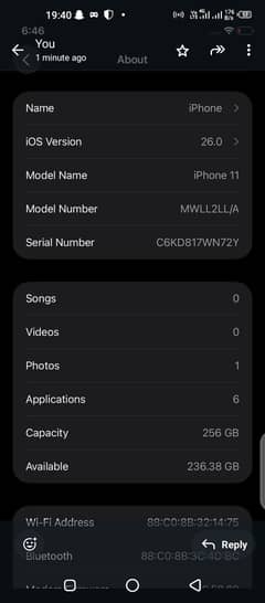 Urgent Sale I phone 11