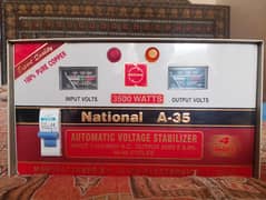 3500 Watt National Company Stabilizer for Sale