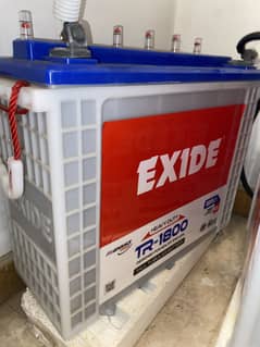 Slight Used Exide Tubular Batteries