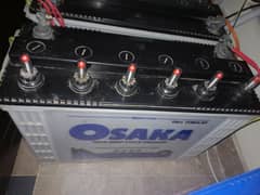 2x Osaka Tall tubular batteries almost new